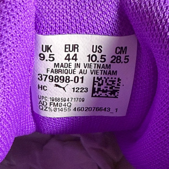 Puma MB.03 Spark LaMelo Ball Basketball Shoes Yellow and Purple Glimmer 10.5 - Picture 17 of 17